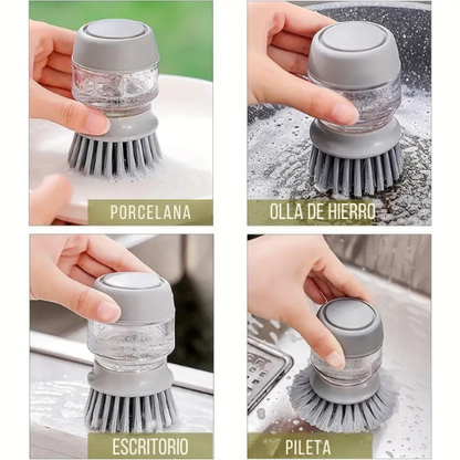 Cepillo con dispenser