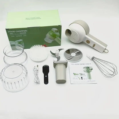 Dispositivo para trocear verduras 4 en 1