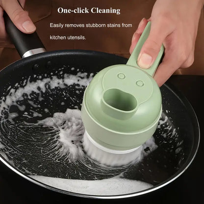 Dispositivo para trocear verduras 4 en 1